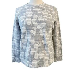COS Gray Painted Sweatshirt S